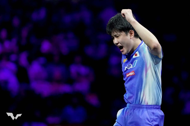 張本智和が日本勢最高位3位を維持　国際大会16強の戸上隼輔が23位にランクアップ｜卓球男子世界ランキング（2025年第35週） 画像
