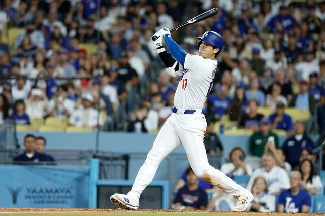 【MLB】大谷翔平「1番投手兼DH」スタメン　生え抜き左腕攻略の3試合ぶり46号“二刀流アーチ”に期待、今季初白星なるか 画像