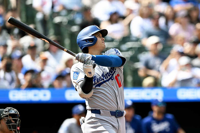 【MLB】大谷翔平、マルチ本塁打＆5出塁の大暴れ　指揮官は先頭打者アーチを絶賛「ダグアウトに活気が戻った」 画像