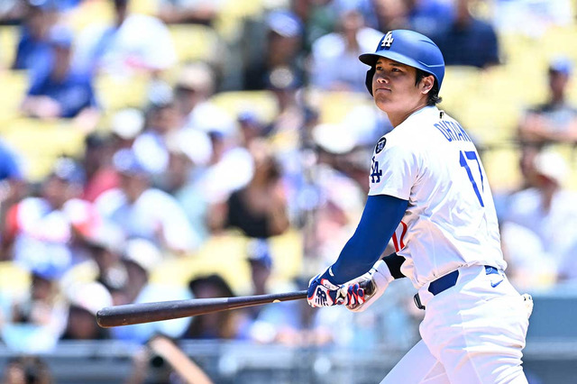 【MLB】大谷翔平「1番DH」スタメン　新人右腕からの“2試合連発”49号アーチでリーグ首位タイなるか 画像