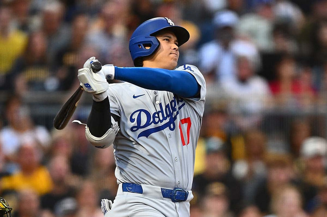 【MLB】“球団新”の135得点をマークした大谷翔平、次なる記録更新は四球か……米メディア「それほど遠くない位置にいる」と指摘 画像