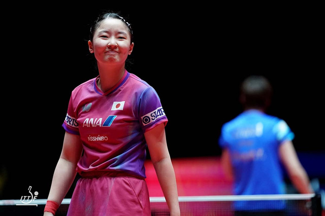 張本美和が日本勢トップの6位、伊藤美誠が8位をキープ　「WTTマカオ」で8強入りした大藤沙月は10位｜卓球女子世界ランキング（2025年第38週） 画像