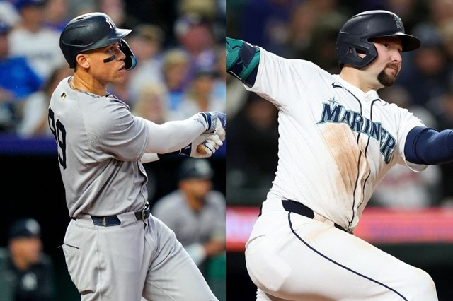 【MLB】ア・リーグMVP争いが一騎打ちで最終局面　ジャッジは「史上最も背の高い首位打者」ローリーは「60本塁打に乗る可能性」 画像
