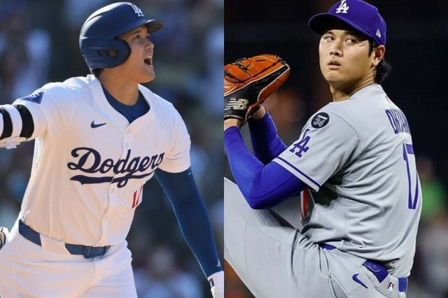 【MLB】大谷翔平、公式が検証したPSでの起用プラン「6つの常軌を逸した方法」　二刀流復活で言及したリリーフ、外野手起用の可否 画像