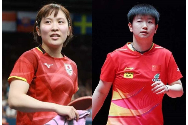 平野美宇、孫穎莎とのマッチアップに公式が熱視線　2023年には壮絶フルゲーム勝利で「ザグレブの再現を果たすか」【チャイナスマッシュ2025】 画像
