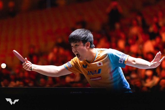 張本智和を衝撃撃破した世界113位は「決して諦めなかった」　予選突破の中国20歳が見せた下剋上に大会公式が賛辞【チャイナスマッシュ2025】 画像