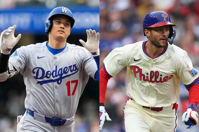 【MLB】地区シリーズで激突、ドジャースとフィリーズの「攻撃力徹底比較」　破壊力特化と走力絡めた総合力の対決 画像