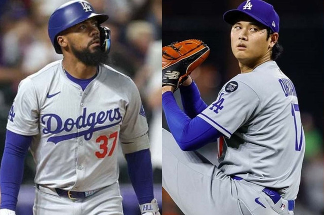 【MLB】大谷翔平、二刀流デビューで許した先制点　三塁進めたテオスカーの“緩慢プレー”を現地記者が指摘「再び守備で混乱に」 画像