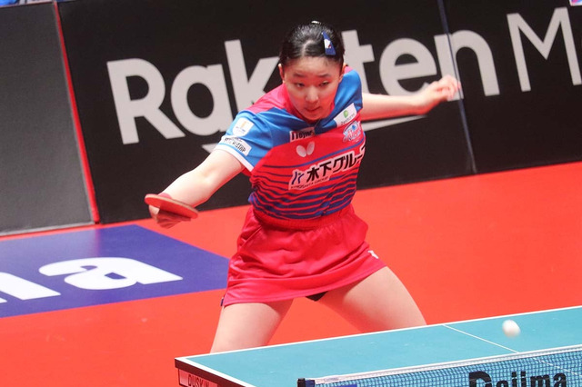 張本美和 がフルゲームの激闘制しKA神奈川を首位に導く　アジア選手権帰りも連勝の17歳エースは「Tリーグは楽しい」 画像