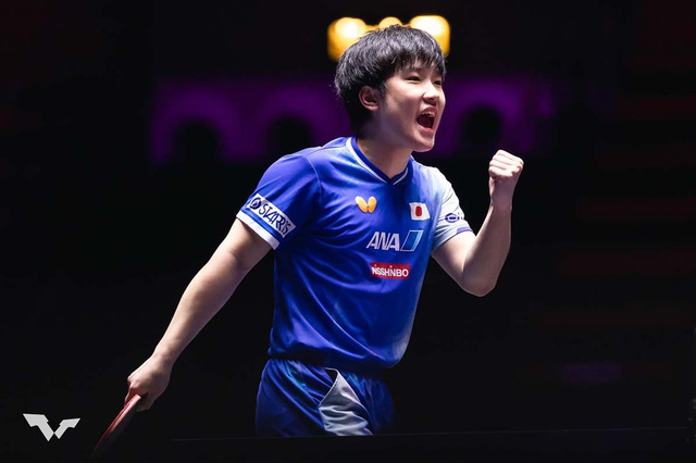 張本智和が日本勢最高位の4位、松島輝空が16位、戸上隼輔が19位　トップ100の日本選手9人がランクアップ｜卓球男子世界ランキング（2025年第43週） 画像