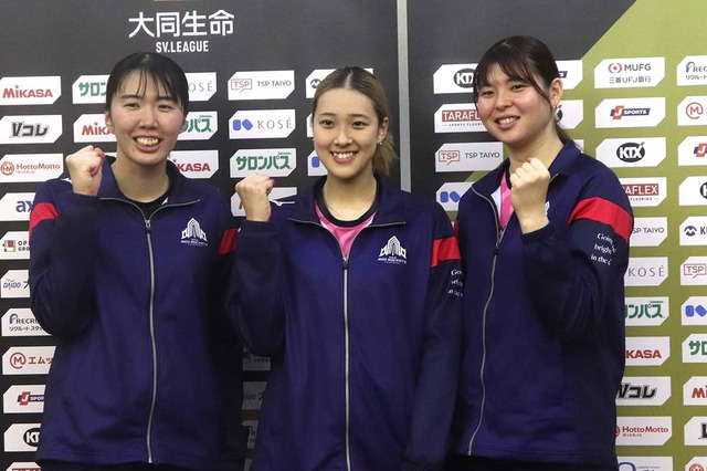 NEC川崎が見せた女王・大阪MV相手の激闘　5連勝も佐藤淑乃は「課題も見つかった」POMの山田二千華らが振り返る【SVリーグ】 画像