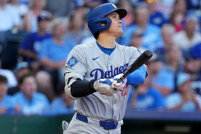 【MLB】大谷翔平「1番DH」スタメン　初対決の“ドラ1”右腕攻略なるか、WS先勝呼び込む豪快アーチに期待 画像