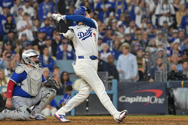 【MLB】大谷翔平の“1試合3発”が「PSの偉業10選」でナンバーワンに　公式サイト称賛 「前例がない唯一無二のパフォーマンス」 画像