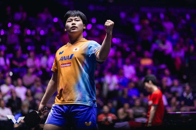 松島輝空、殊勲の準Vに中国メディアも熱視線「日本卓球界の期待の星」　“完全アウェー”で見せた圧巻プレーに仏選手も脱帽【WTTチャンピオンズ・モンペリエ】 画像