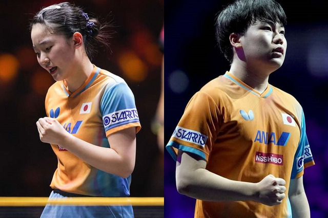 張本美和、伊藤美誠、早田ひながベスト8進出で優勝争いに参戦　男子は快進撃の18歳・松島輝空が唯一の8強入り【WTTチャンピオンズ・フランクフルト】 画像