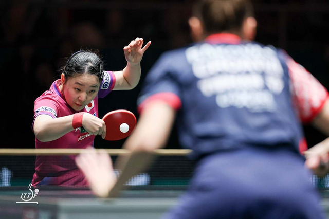 「張本美和の3－0勝利を印象深くした」 敵国エースの奮闘をITTFが称賛　世界63位に「スリリングなラリーの応酬」と評価【卓球・ITTF混合団体W杯2025】 画像