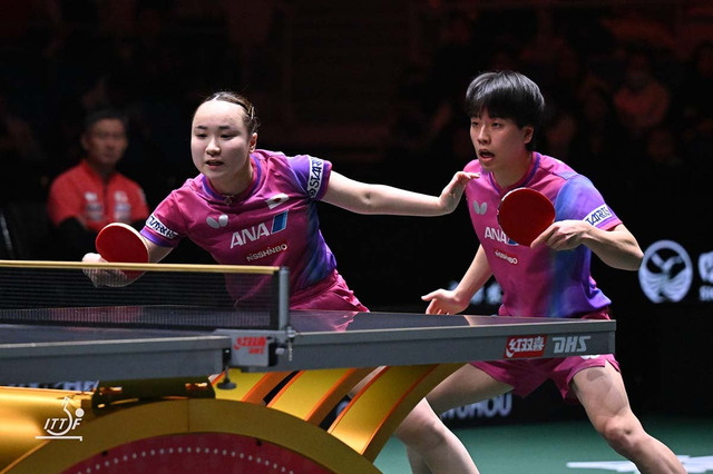 伊藤美誠、篠塚大登がドイツとの準決勝で混合ダブルスに抜擢　17歳・張本美和、18歳・松島輝空がシングルスでエース起用【卓球・ITTF混合団体W杯】 画像