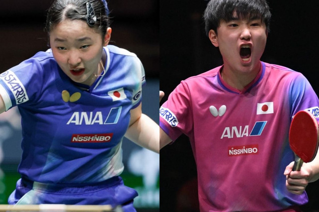 張本美和・智和が運命の中国戦でシングルス“エース起用”　松島輝空、大藤沙月が金奪取へ混合ダブルスに抜擢【卓球・ITTF混合団体W杯】 画像