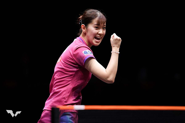 サウスポー・長﨑美柚が伊藤美誠にフルゲームで大逆転　激闘を制し準々決勝進出　世界女王と対戦の可能性【WTTファイナルズ香港】 画像