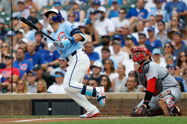 【MLB】“怪物揃い”の右翼手部門、鈴木誠也が7位でトラウト超え……コンバートのジャッジがトップに選出　公式サイトのポジション別ランキング 画像