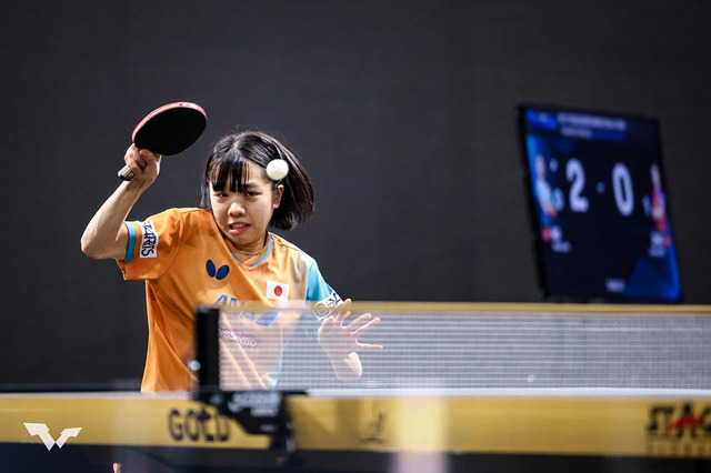 卓球女子の18歳高校生に熱視線「新進気鋭の選手」　公式が注目株に選出の新星は「シニアの舞台で存在感を確立する」【WTTスターコンテンダー・チェンナイ】 画像