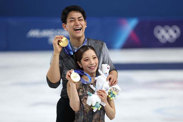 【ミラノ五輪】“りくりゅう”が見せた完璧演技に拍手喝采「最も劇的な逆転劇」　日本史上初のペア金獲得で「歴史を塗り替えた」 画像