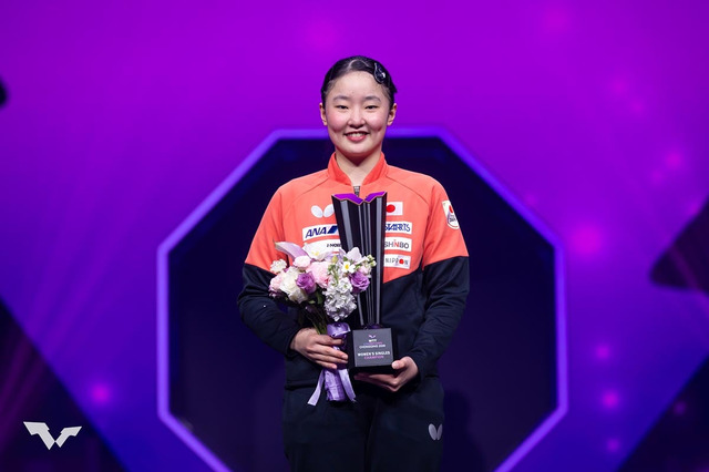 「今年は殻を破る1年」張本美和、17歳のエースが中国撃破で有言実行　3度目の正直で成し遂げた初優勝【WTTチャンピオンズ重慶】 画像