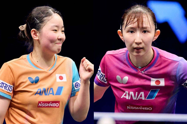 卓球日本女子が開催国イングランドを撃破なるか　注目される初戦布陣　張本美和、早田ひなが軸も多彩な陣容控える【世界卓球2026】 画像