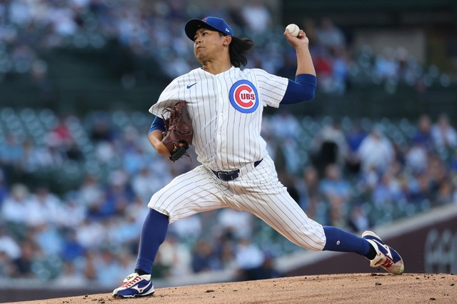 【MLB】4勝目を挙げた今永昇太、カブス投手コーチが語る好調の理由とは？　直球とスプリットを生かす「つい手が出てしまうボール」 画像