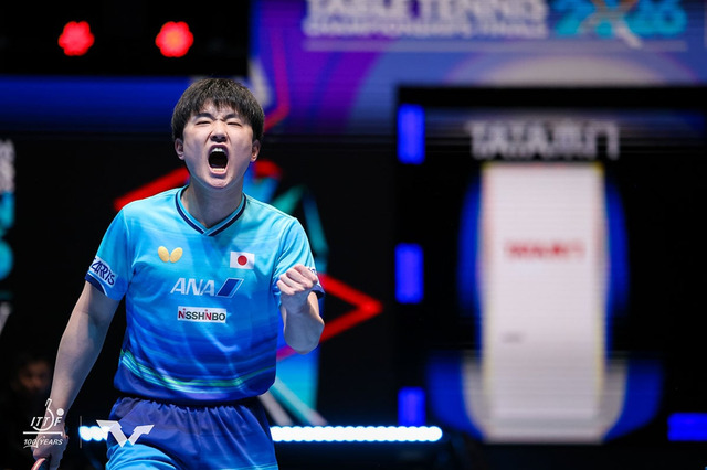 張本智和が王楚欽、モーレゴードに続く3位キープ　松島輝空が8位、戸上隼輔は15位に浮上｜卓球男子世界ランキング（2026年第20週） 画像