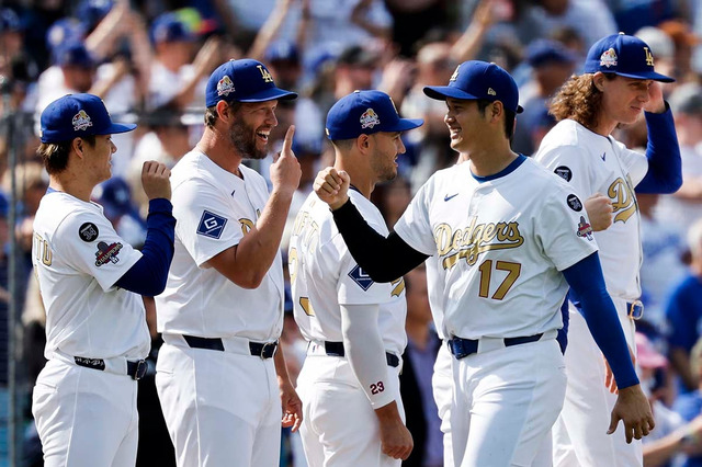 【MLB】大谷翔平を「何年も見てきたけど……今でもさっぱりわからない」　レジェンド左腕カーショーも“理解不能”だった二刀流 画像