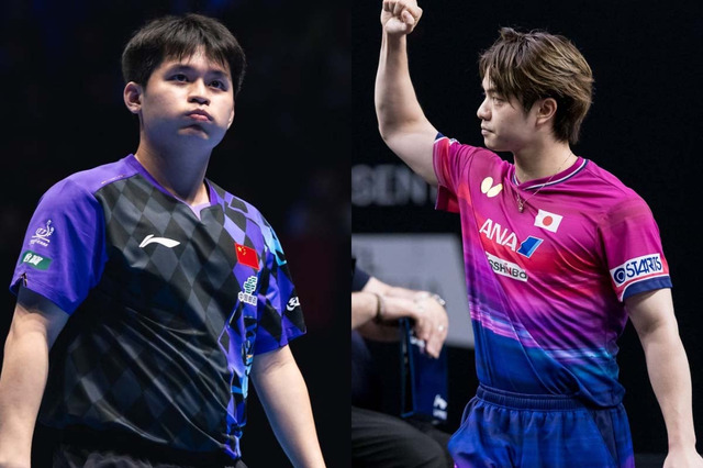 卓球男子、元世界1位の不振に中国メディア言及　サウスポー・宇田幸矢に初黒星の林詩棟は「解ける方程式に変化」【WTTコンテンダーリュブリャナ】 画像