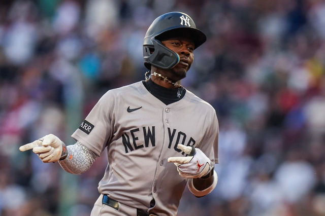 【MLB】ヤンキースのチザムJr.が棒付きキャンディーをくわえながらプレー……実は“再犯”と知ってブーン監督もガックリ「本当に腹が立つ」 画像