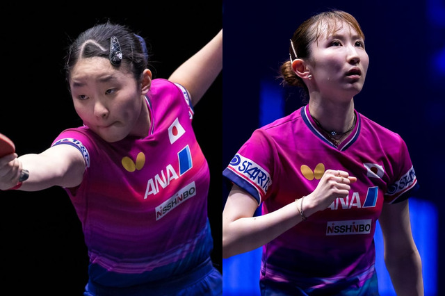 張本美和が4位、早田ひなが10位でトップ10をキープ　大藤沙月12位、橋本帆乃香13位　上位は変動なし｜卓球女子世界ランキング（2026年第27週） 画像