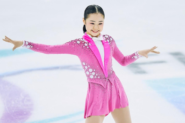 シニアデビューから2連勝の島田麻央、3Aと4Tを揃え「自信になった」と振り返る　ファン称賛「異次元の強さ」「クオリティー高い」【フィギュア】 画像