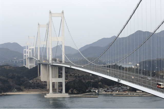 【写真】海外からも走りに来る「しまなみ海道」は国内随一のサイクリングコース 画像