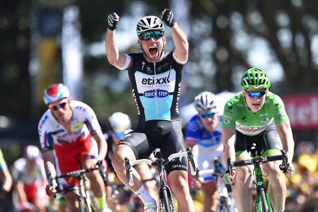 【ツール・ド・フランス15】第7ステージ、カベンディッシュが接戦スプリント制し2年ぶり勝利 画像