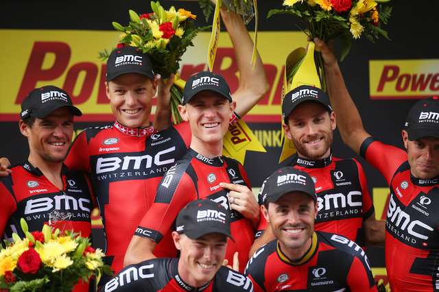 【ツール・ド・フランス15】第9ステージ、BMCレーシングがチームTT制覇 画像