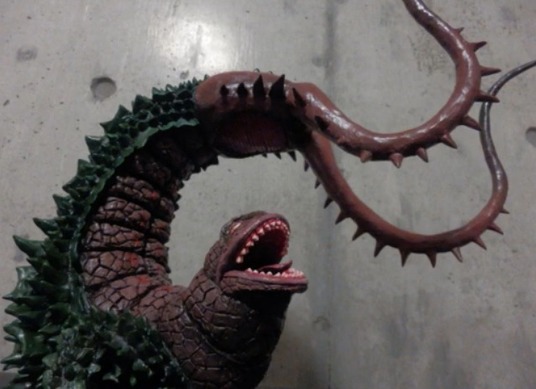 ウルトラ怪獣　ツインテール　石工粘土　自作 ウルトラ怪獣 ツインテール 石工粘土 自作 本物そっくり…怪獣