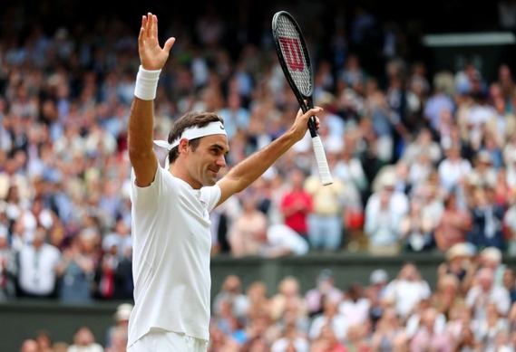 フェデラーが2年ぶり11度目の決勝進出、ウィンブルドン8度目の優勝に