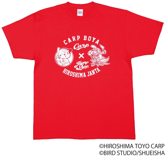 広島・カープ坊やとジャンタがコラボ！JUMP SHOP限定Tシャツ＆トートバッグ発売