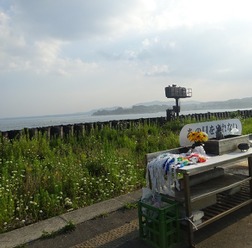 【ツール・ド・東北2015】道の駅 大谷海岸エイドステーション…被災からの時の流れを感じる