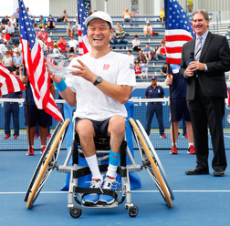 国枝慎吾、全米テニス連覇6度目の優勝（2015年9月13日）