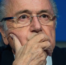 FIFAブラッター会長（2015年7月20日）（c）Getty Images