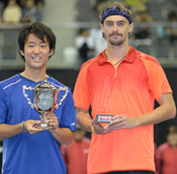 テニス西岡良仁、初優勝…2015ダンロップ スリクソン ワールドチャレンジ