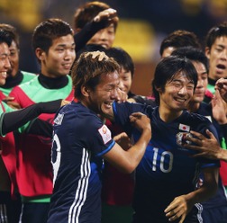 イラン代表に勝利したU-23日本代表 2016年1月22日（c）Getty Images