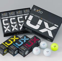 ダンロップスポーツ、ウレタンカバーのゴルフボール「ゼクシオ UX-AERO」