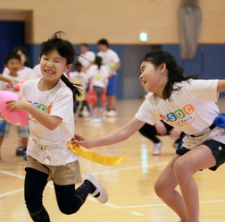 小学生がスポーツに挑戦「ジュニア・スポーツ・ドリーム・チャレンジ」が開催