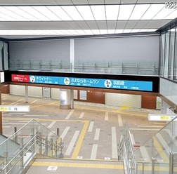 吉祥寺駅のサイネージ