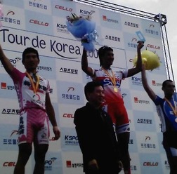 　ツール・ド・コリアは6月13日、第9ステージとして襄陽（ヤンヤン）～春川（チュンチョン）間の200.3kmでレースが行われ、EQA・梅丹本舗の朴晟伯が第1ステージと第2ステージに続いて2位になった。